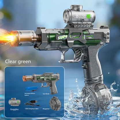 Unleash Summer Fun with the WaterGUN 3000™ - Ultimate Water Blaster for Epic Battles!