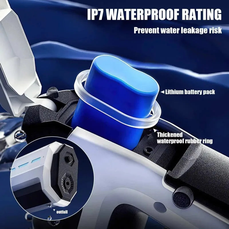 Unleash Summer Fun with the 42Cm High Pressure Electric Water Gun - Perfect for Adults and Kids Alike!