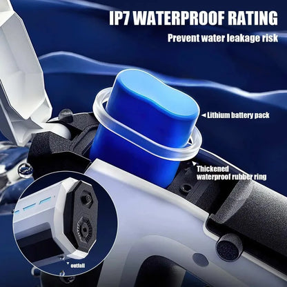 Unleash Summer Fun with the 42Cm High Pressure Electric Water Gun - Perfect for Adults and Kids Alike!